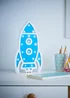 Glow Rocket Light (30cm x 17cm) - One Size Image 1