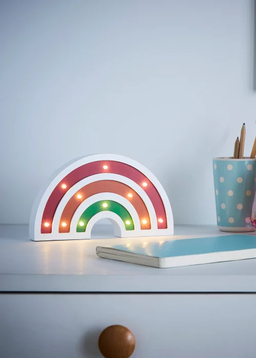 Glow Rainbow Light (11.5cm x 20cm) - One Size Image 1