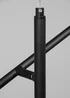 BHS Zaha LED Stick Ceiling Light Black (Adjustable 59-171cm x 61cm) - One Size Image 3