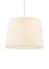 BHS Mira 38cm Linen Easyfit Shade Natural (28cm x 38cm) - One Size Image 1