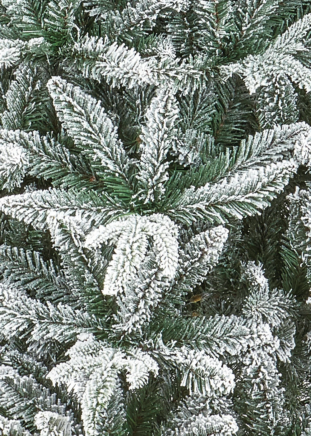 Premier Decorations 1.5m Slim Lapland Spruce Flocked Christmas Tree - One Size Image 4