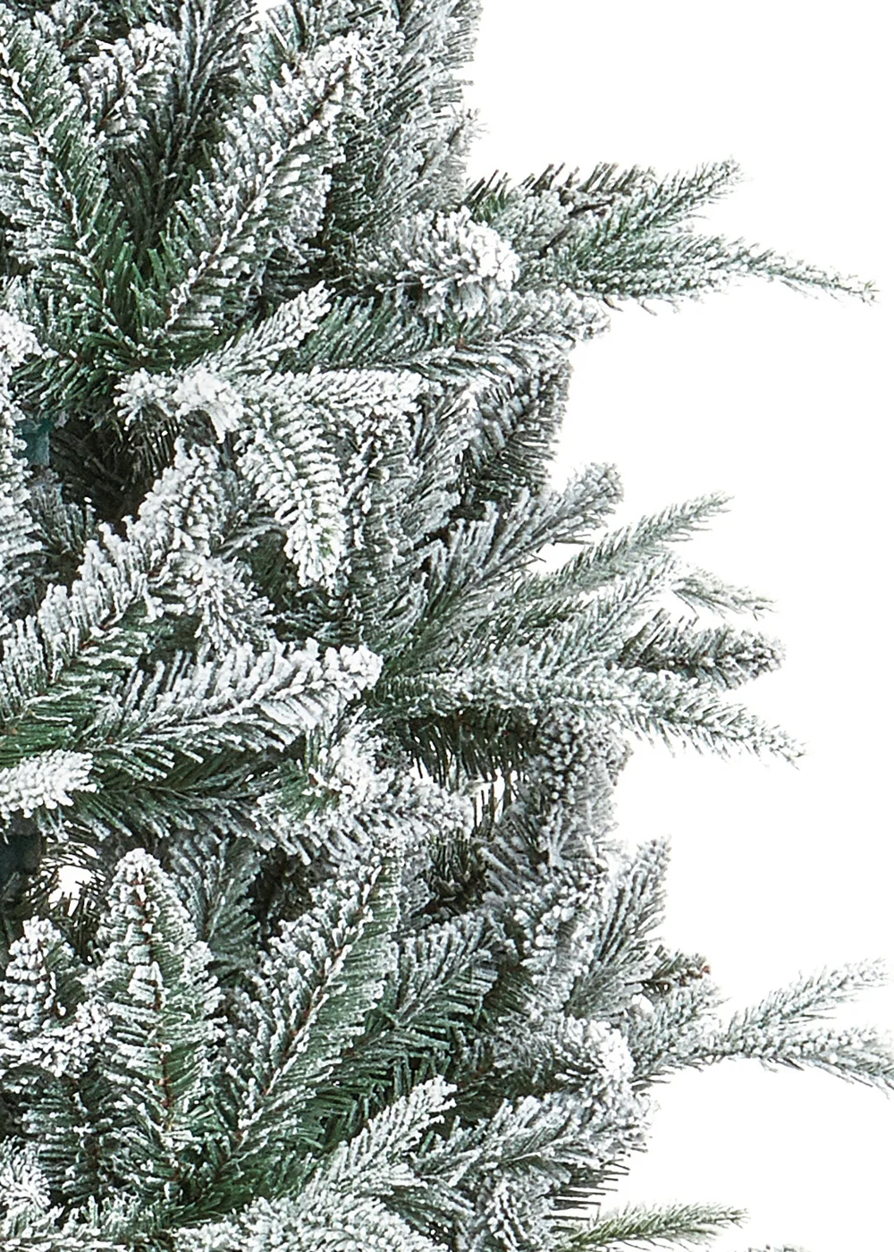 Premier Decorations 1.5m Slim Lapland Spruce Flocked Christmas Tree - One Size Image 2