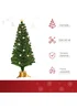 HOMCOM 5FT Prelit Artificial Christmas Tree - One Size Image 4
