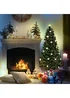 HOMCOM 5FT Prelit Artificial Christmas Tree - One Size Image 2