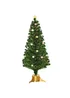 HOMCOM 5FT Prelit Artificial Christmas Tree - One Size Image 1