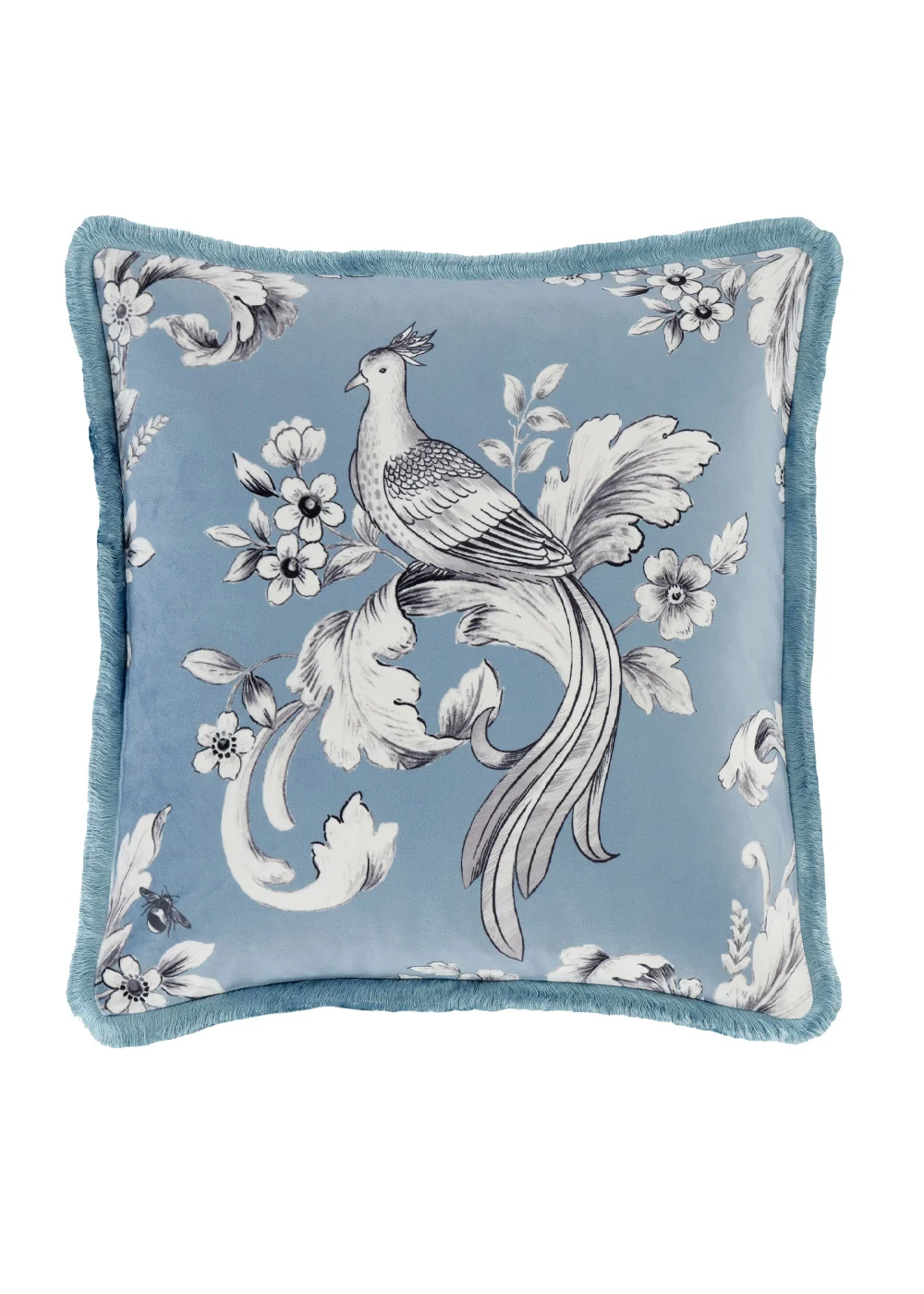 Bridgerton By Catherine Lansfield Regal Floral Soft Touch Cushion (45x45cm) - One Size Image 1