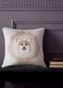 Bridgerton By Catherine Lansfield Mr Newton Corgi Soft Touch Cushion (45x45cm) - One Size Image 2