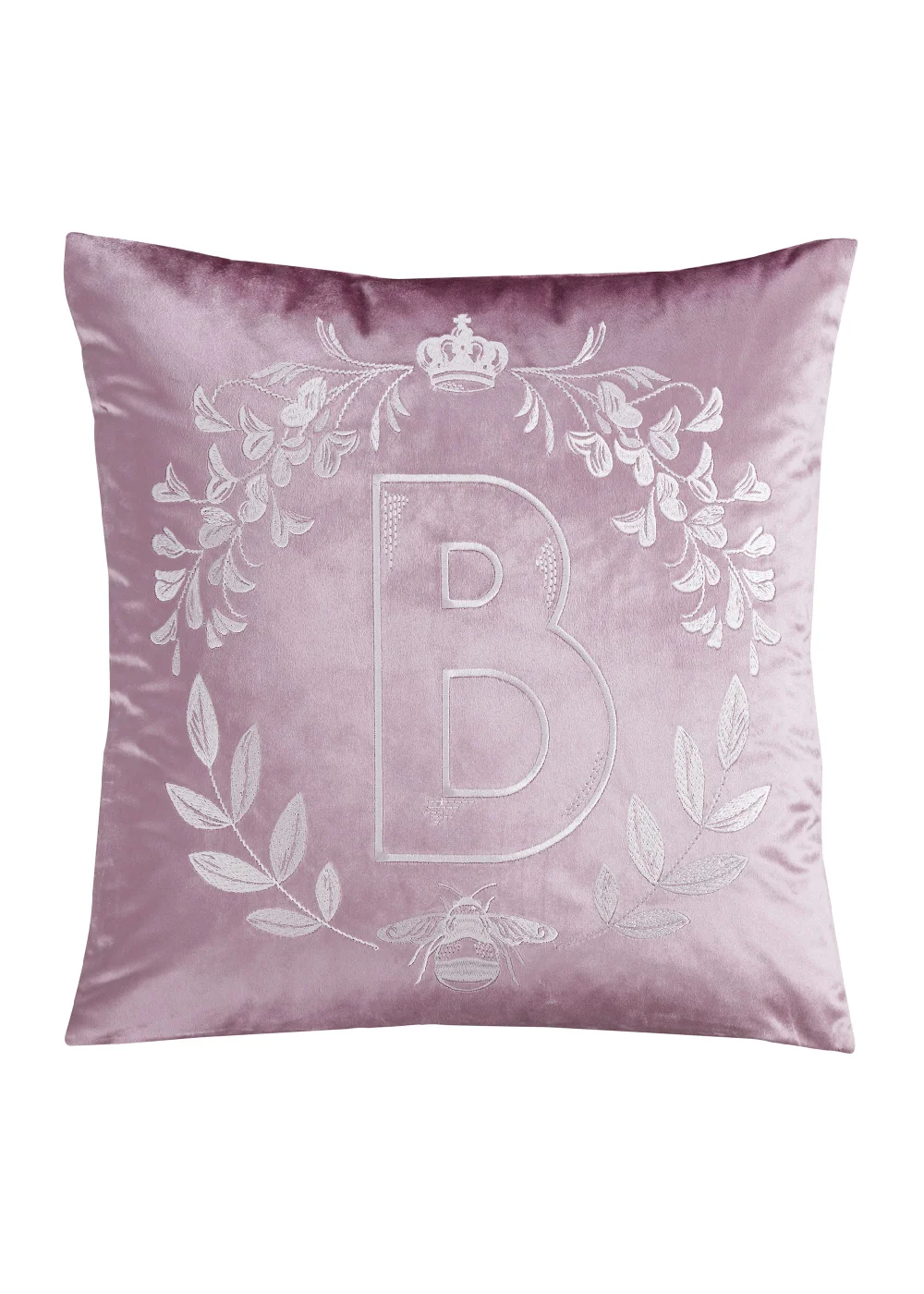 Bridgerton By Catherine Lansfield Regency Crown Soft Touch Cushion (45x45cm) - One Size Image 1