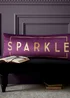 Bridgerton By Catherine Lansfield Sparkle Within Soft Touch Cushion (30x80cm) - One Size Image 3
