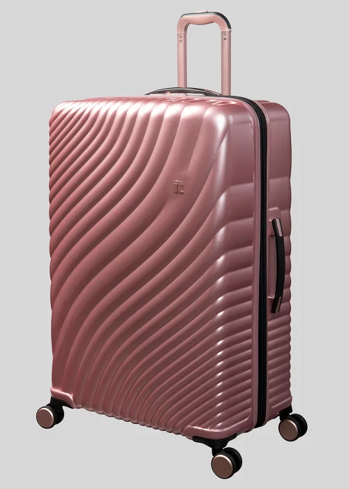 IT Luggage Rose Gold Wave Suitcase - Cabin Image 3