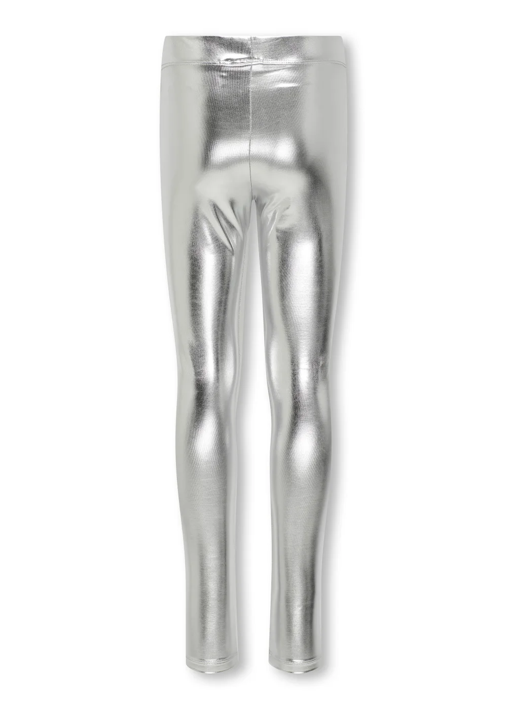 ONLY Girls Silver Leggings (5-14yrs) - 9-10 Yrs Image 2