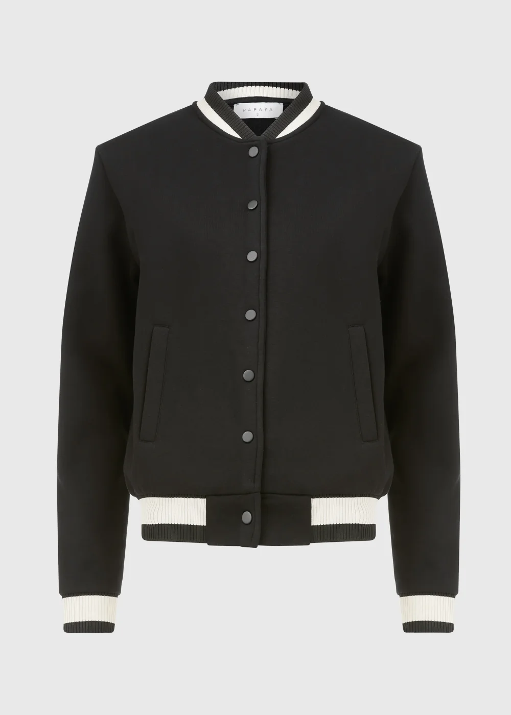 Black Bomber Jacket - S Image 5