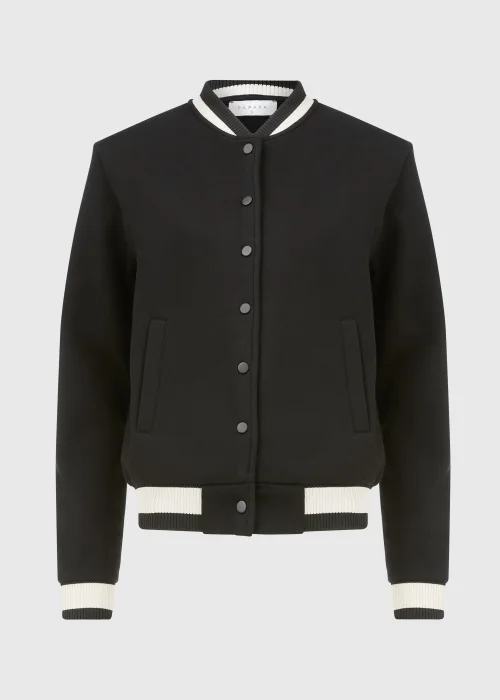 Black Bomber Jacket - S Image 5