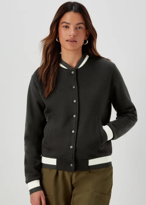 Black Bomber Jacket - S Image 1
