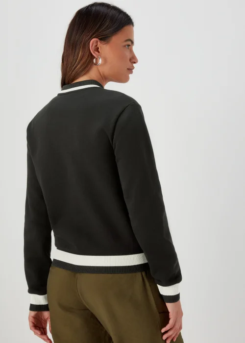 Black Bomber Jacket - S Image 2