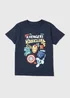 Kids Navy Marvel Avengers Assemble T-Shirt (5-13yrs) - Age 5 - 6 Years Image 1