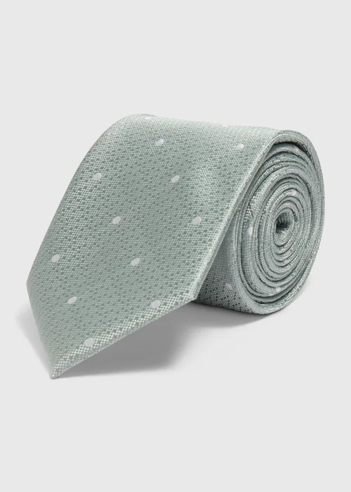 Green Spot Design Tie - One Size Image 1