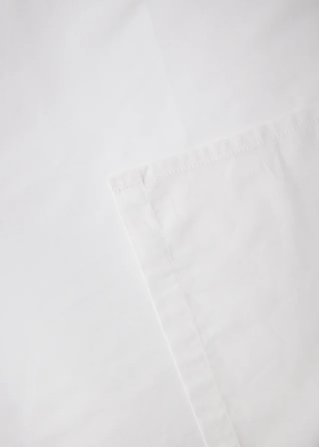 White Cotton Flat Bed Sheet