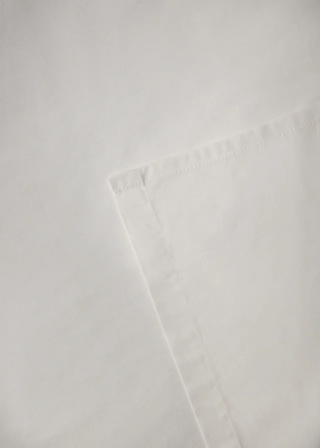 White Cotton Flat Bed Sheet