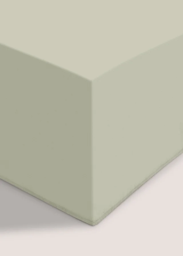Green Cotton Extra Deep Fitted Bed Sheet (180 Thread Count)