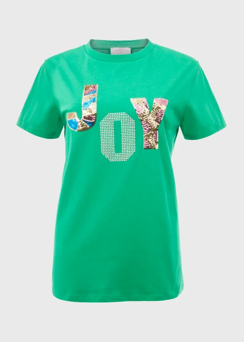 Green Joy Sequin T-Shirt - 8 Image 5