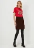 Red Santa Sequin T-Shirt - Size 8 Image 4