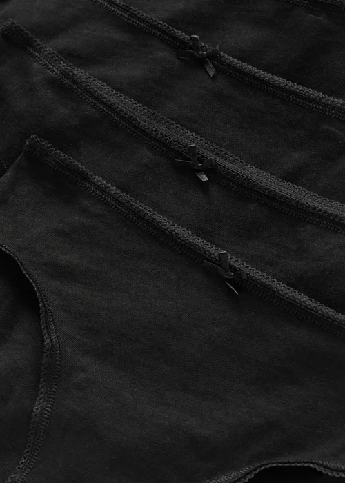 Girls 10 Pack Black Briefs (2-13yrs) - 2-3 Yrs Image 2