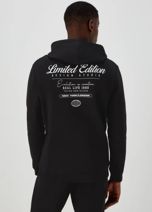 US Athletic Black Limited Edition Oversized Co Ord Hoodie - XS Image 2