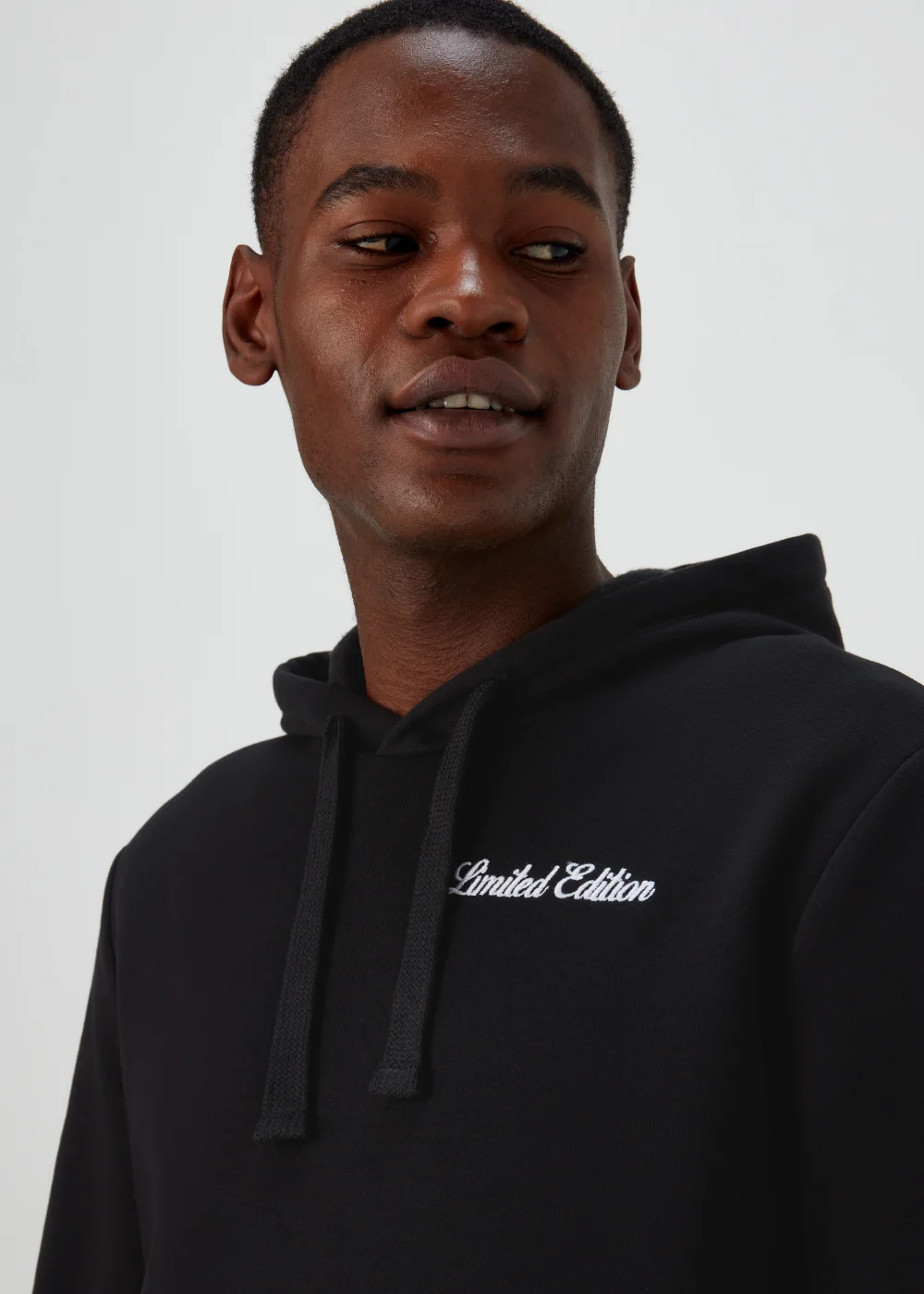 US Athletic Black Limited Edition Oversized Co Ord Hoodie - XS Image 3