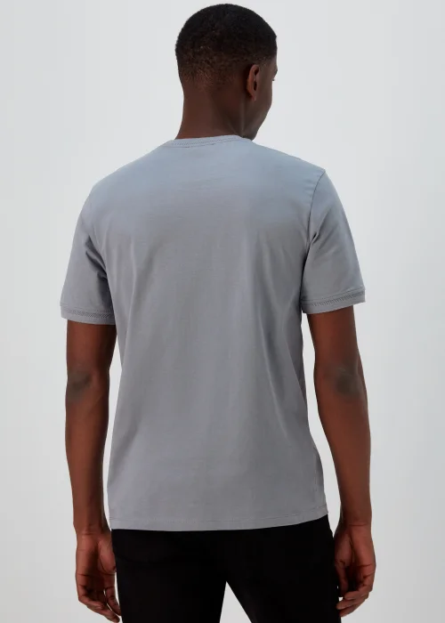 Grey Trim Smart T-Shirt - Small Image 2