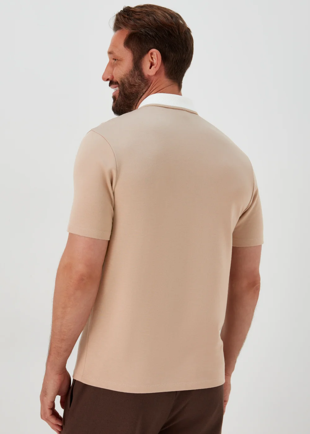 Stone Smart Half Zip Polo Shirt - S Image 2