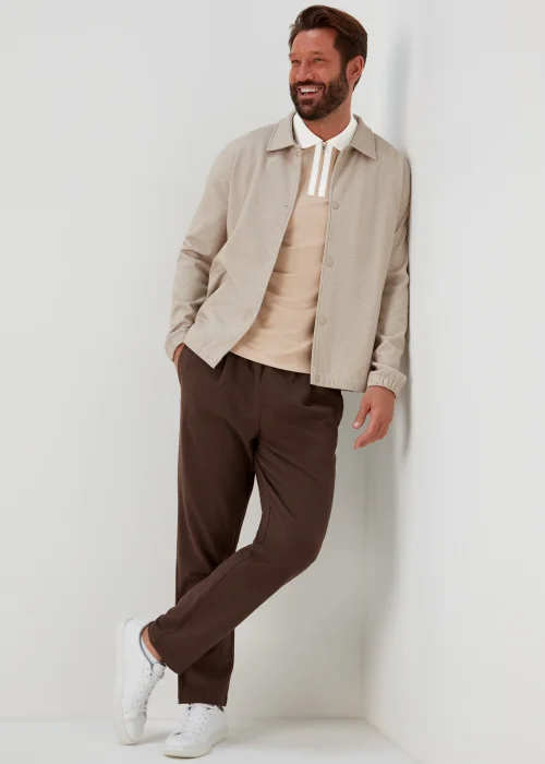 Stone Smart Half Zip Polo Shirt - S Image 4
