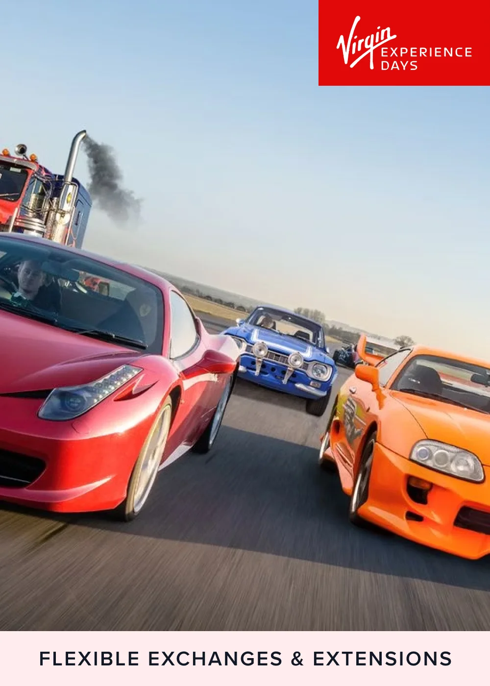 Virgin Experience Days All Star Driving Experience with High Speed Passenger Ride - Weekday - No Size Image 1
