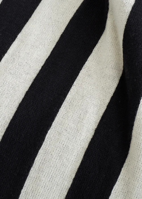 Style Sisters Knitted Stripe Cotton Throw (150x180cm) - One Size Image 2