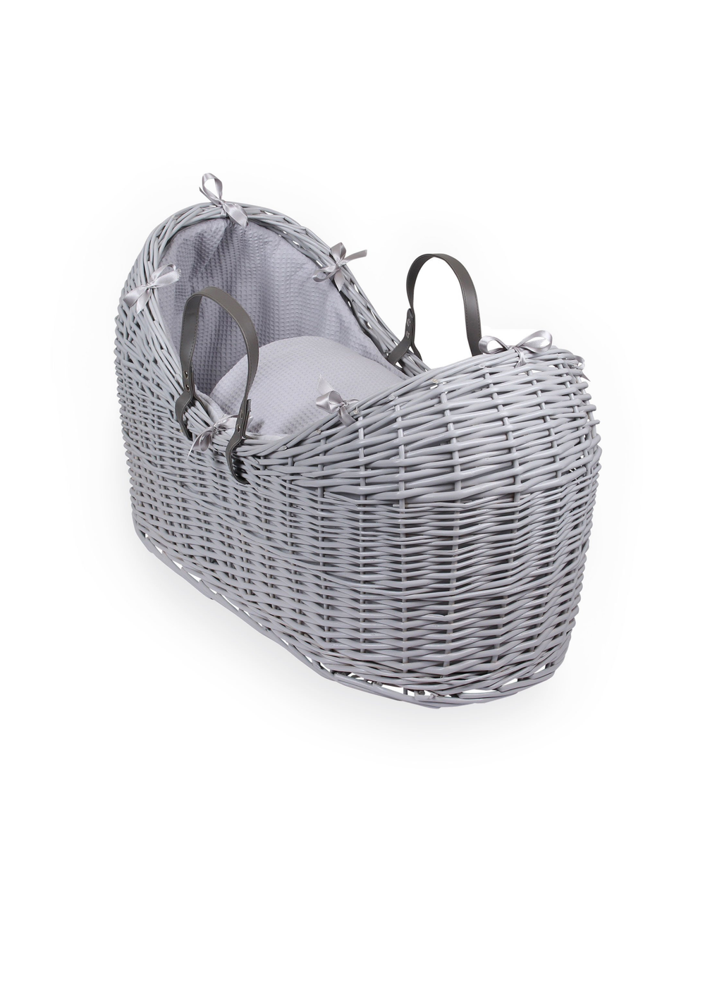 Clair de Lune Grey Waffle Grey Wicker Noah Pod ® - One Size Image 1