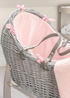 Clair de Lune Pink Waffle Grey Wicker Noah Pod ® - One Size Image 2