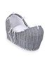 Clair de Lune White Waffle Grey Wicker Noah Pod ® - One Size Image 1