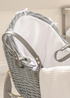 Clair de Lune White Waffle Grey Wicker Noah Pod ® - One Size Image 2
