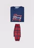 In the Style Kids Jac Jossa Red Merry Tartan Jersey Set (2-16yrs) - Age 15 - 16 Years Image 1