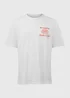 Souluxe White Be Active Print Sports T-Shirt - S Image 5