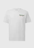 Souluxe White Print Sports T-Shirt - S Image 5