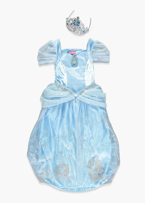 Kids Blue Cinderella Fancy Dress Costume (3-9yrs) - Age 3 Years Image 1