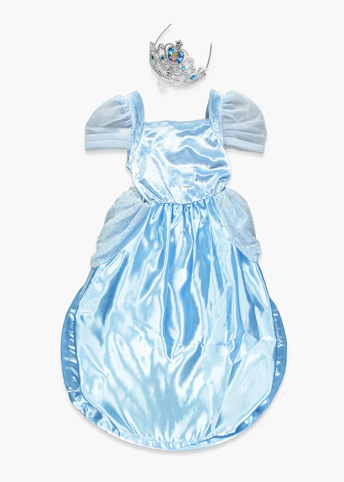 Kids Blue Cinderella Fancy Dress Costume (3-9yrs) - Age 3 Years Image 2