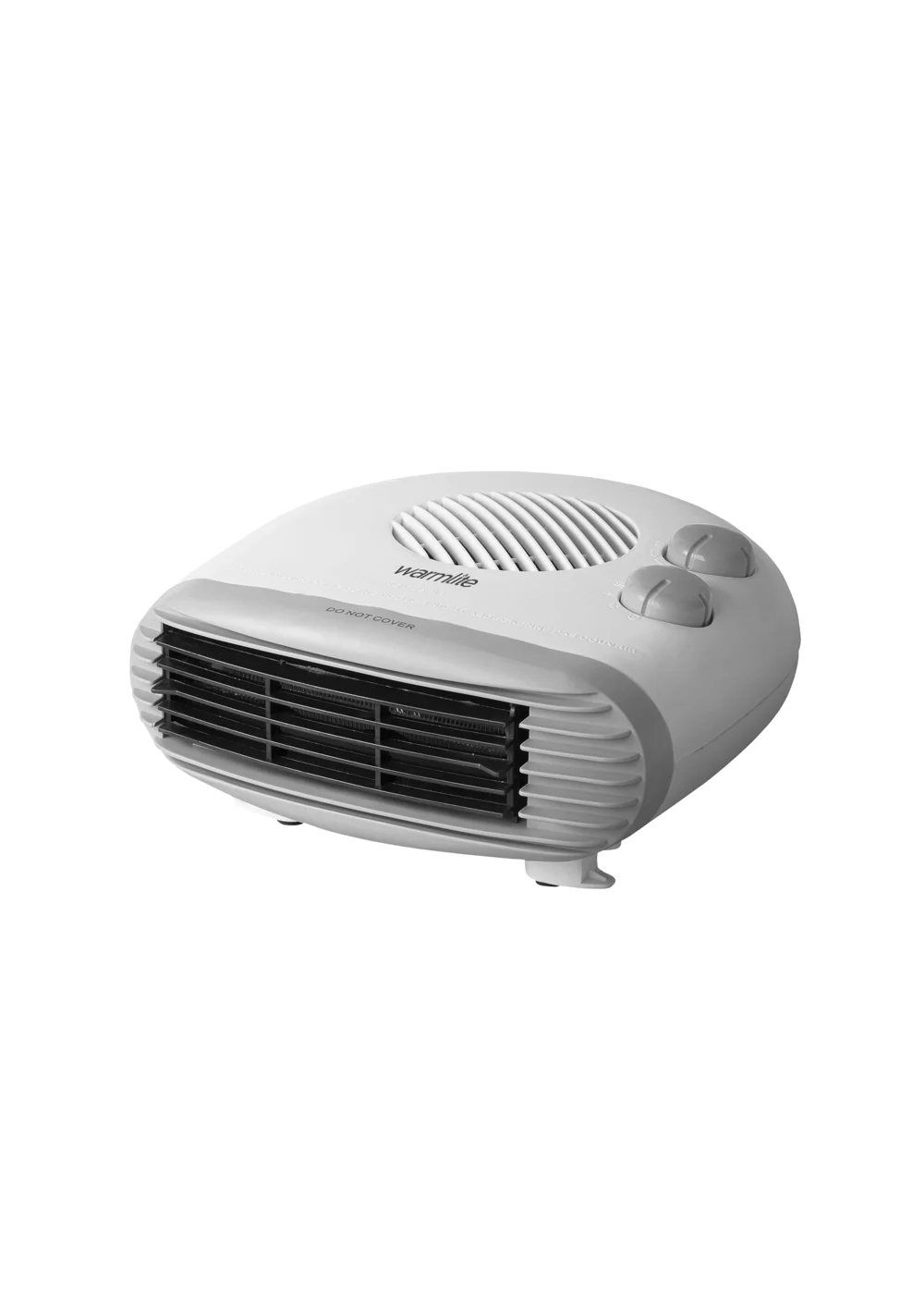 Warmlite 1000W/ 2000W Flat Fan Heater - No Size Image 1