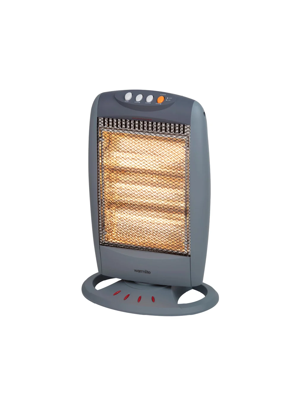 Warmlite 1200w Grey Halogen Heater - No Size Image 1