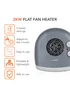 Warmlite 1000W/2000W Flat Fan Heater - No Size Image 2