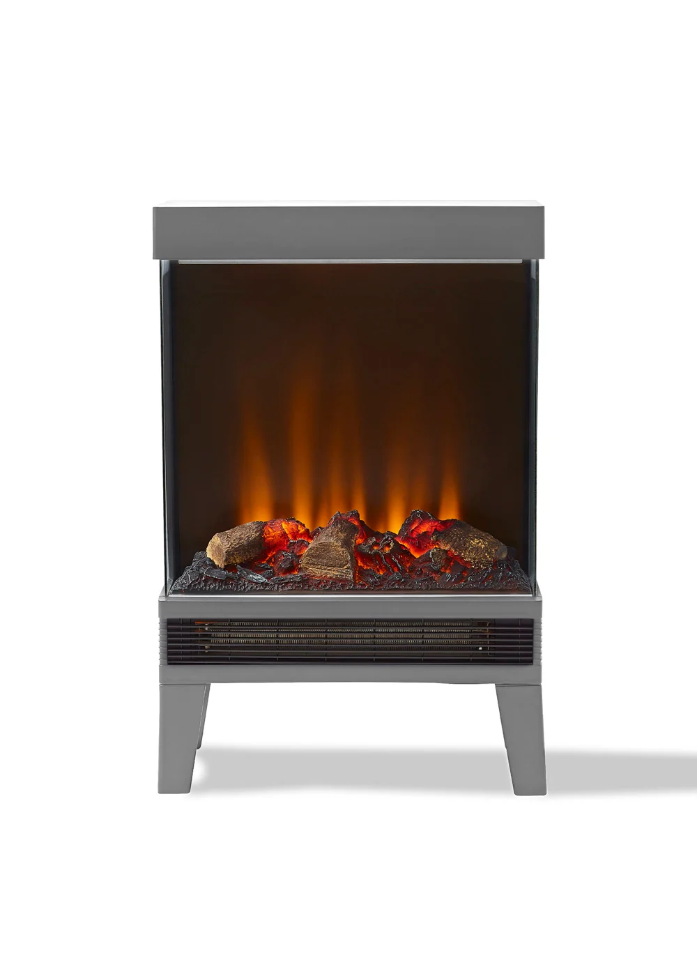 Warmlite Perth 1.3KW Log Stove Fire - One Size Image 1