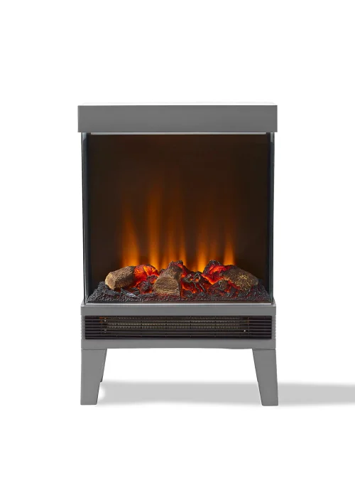 Warmlite Perth 1.3KW Log Stove Fire - One Size Image 1