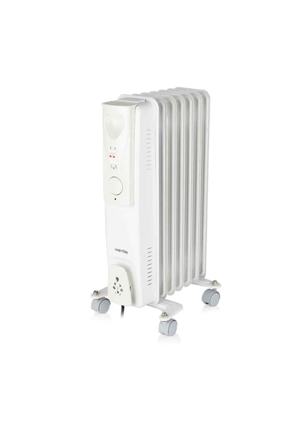 Warmlite 1500W Oil Filled Radiator - No Size Image 1