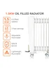 Warmlite 1500W Oil Filled Radiator - No Size Image 2
